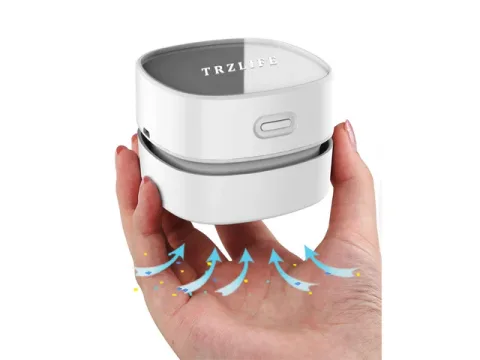 TRZLIFE DOD-065X-B2 Rechargeable Desk Vacuum — Newegg photo