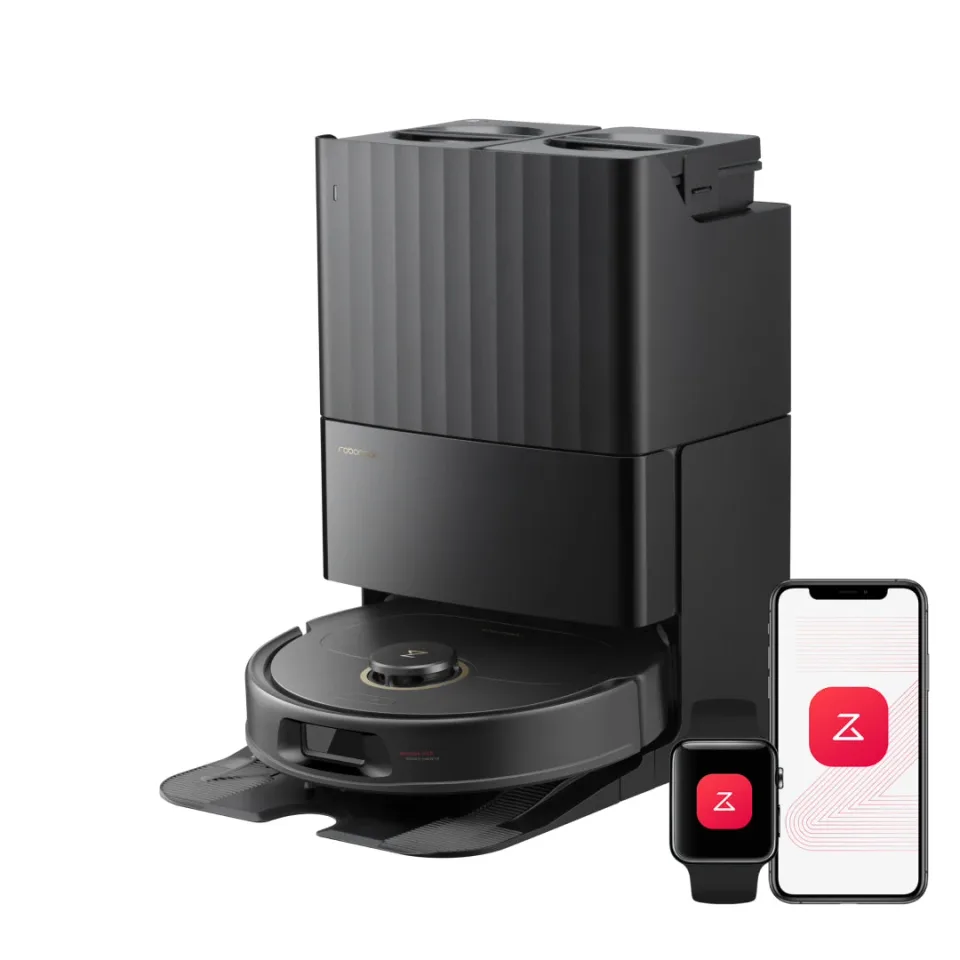 Roborock Qrevo S5V robot vacuum and mop — Product source photo