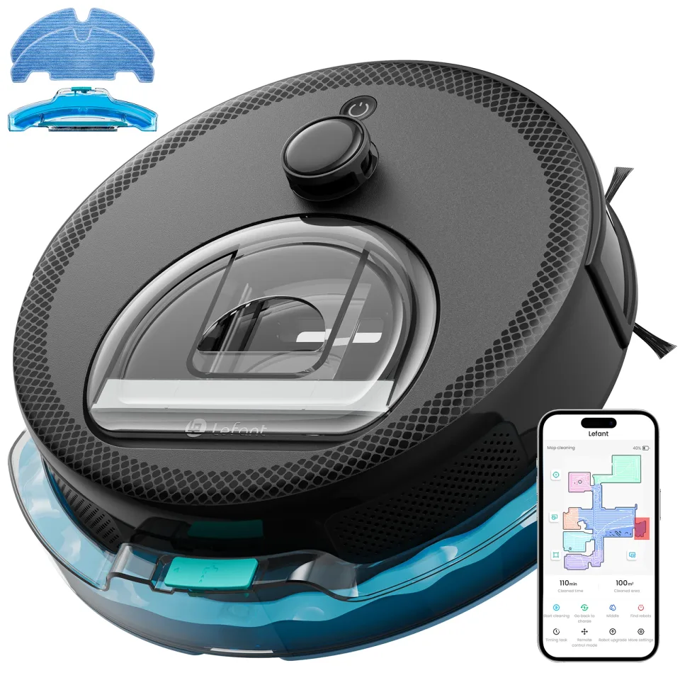 Lefant M330 Pro robot vacuum and mop — Product source photo