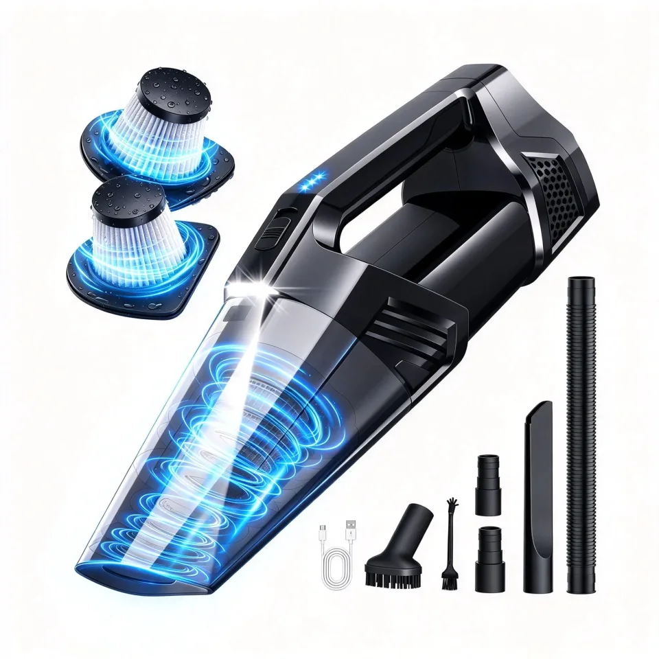 Blestan LT-114 Cordless Handheld Vacuum — Product photo