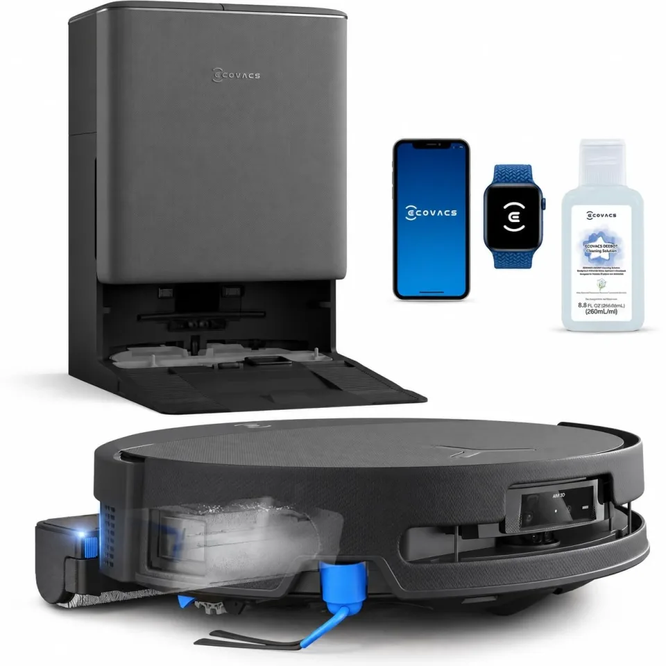 ECOVACS DEEBOT T90 PRO OMNI Robot Vacuum and Mop — Product photo