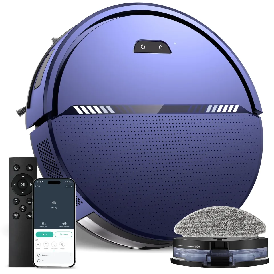 UMMUND T13S Robot Vacuum and Mop — Product photo