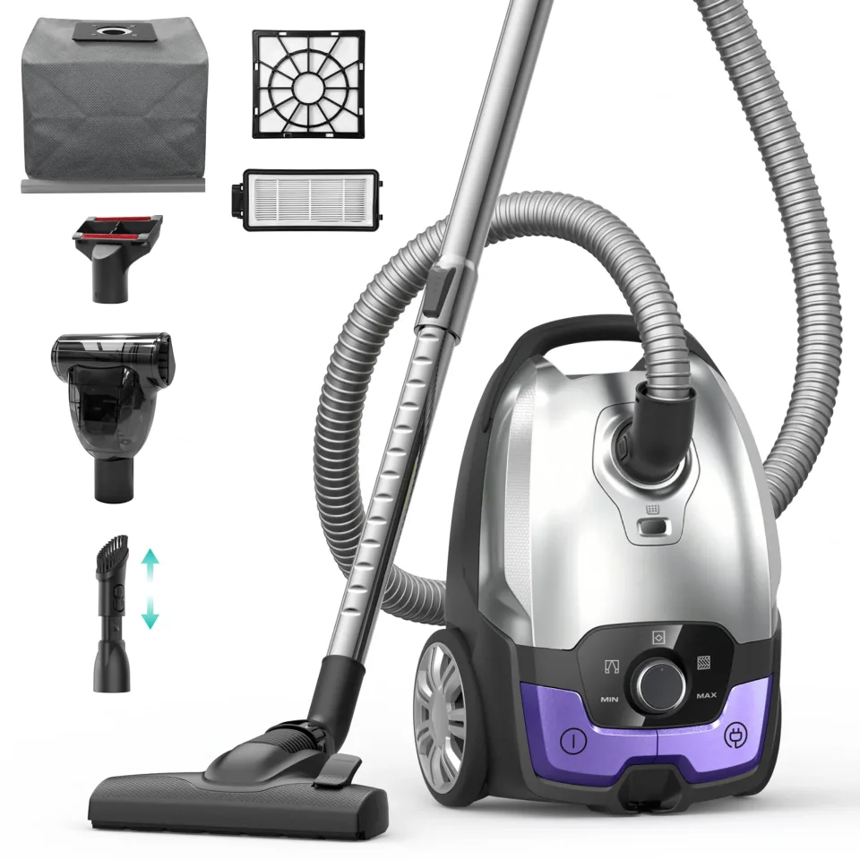 Aspiron Bagged Canister Vacuum AS-CA040 — Product photo