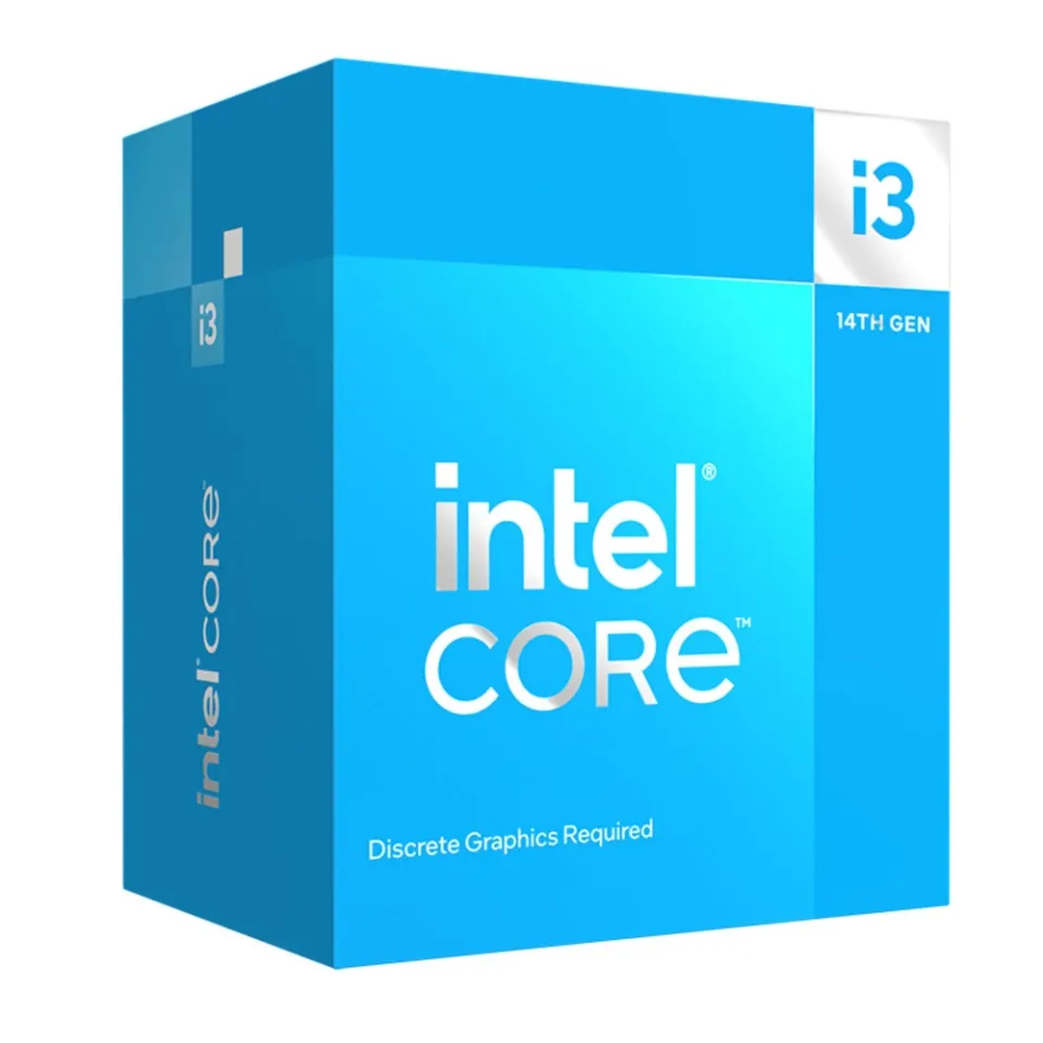 Intel Core i3-14100F processor — Product photo