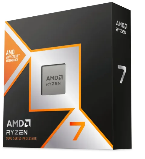 AMD Ryzen 7 9800X3D processor — Product photo