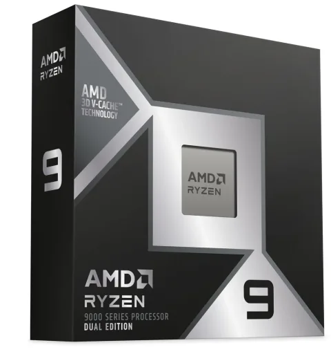 AMD Ryzen 9 9950X3D2 Dual Edition processor — Product photo